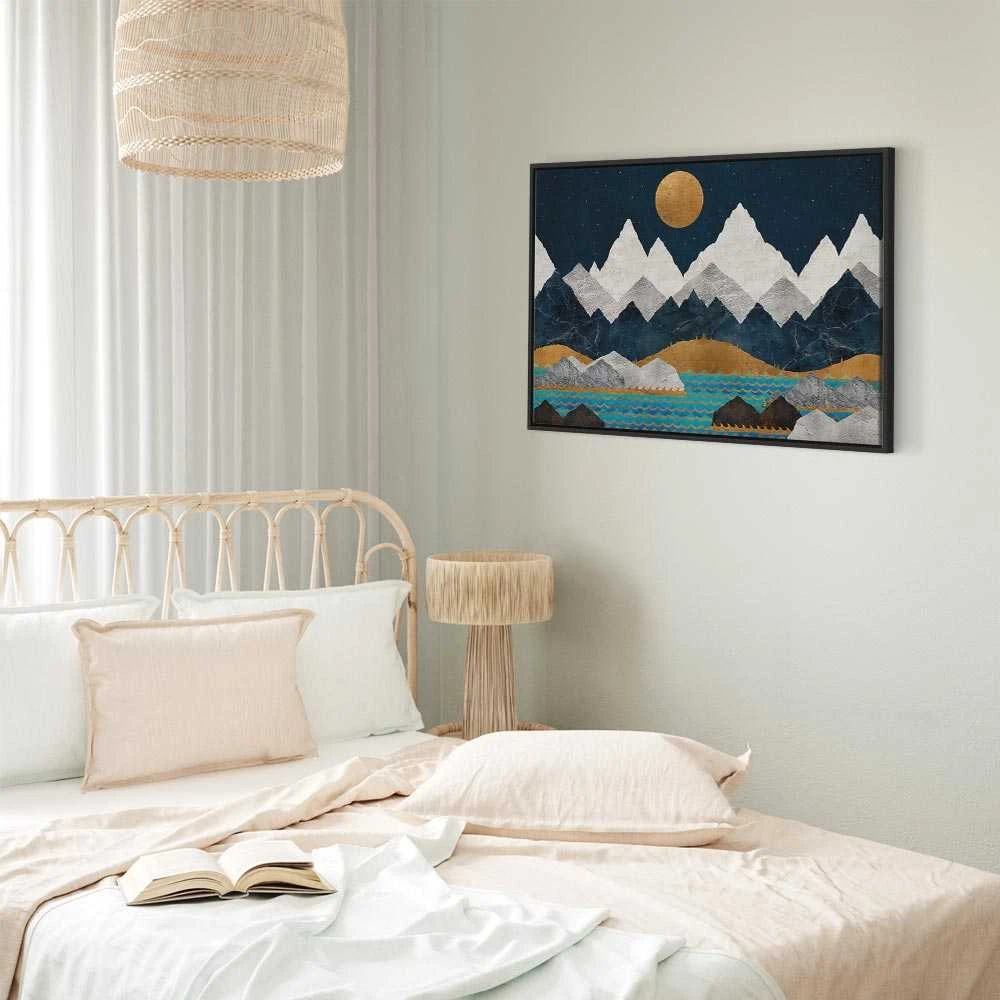 Artgeist Paveikslas - Night in the Mountains (1 Part) Wide