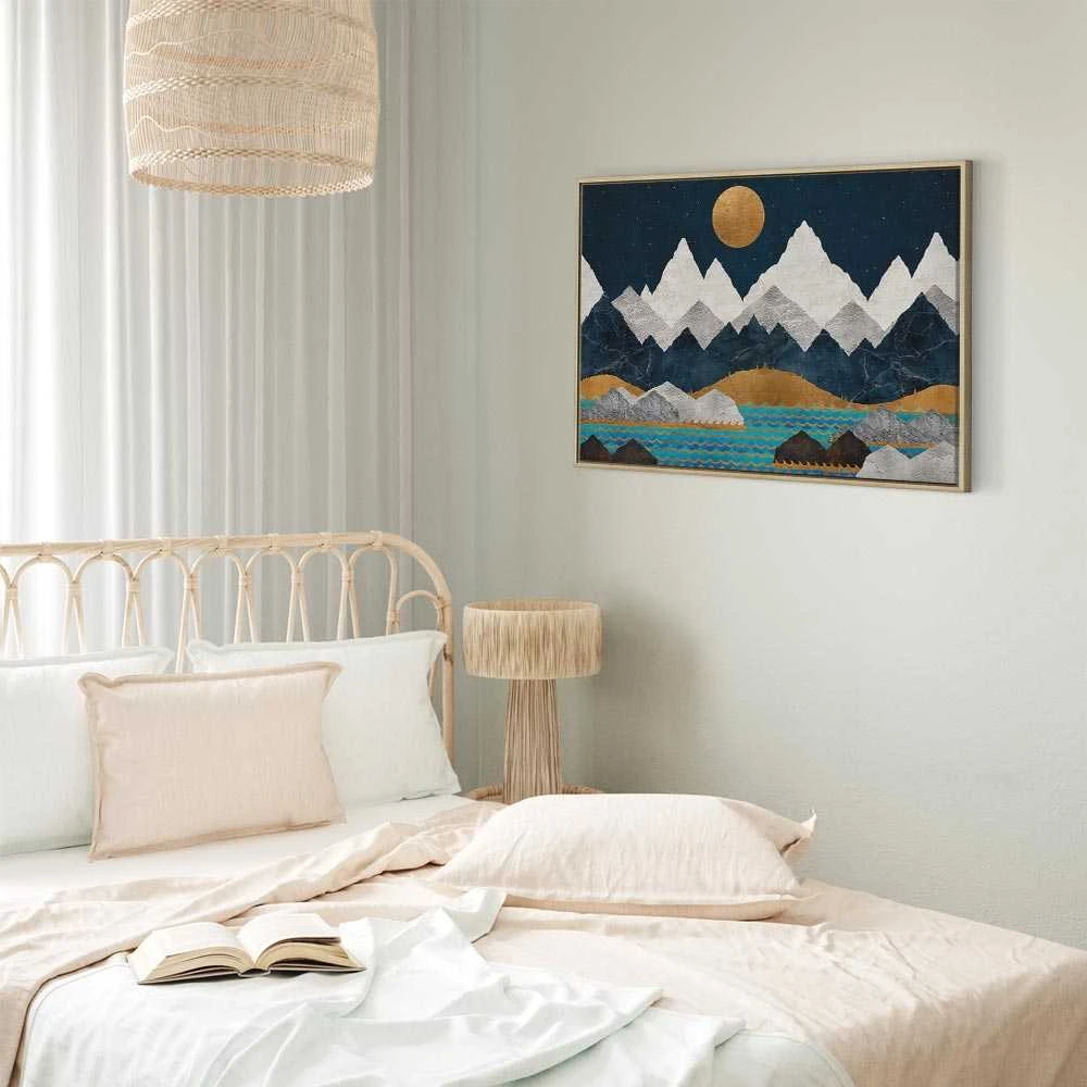 Artgeist Paveikslas - Night in the Mountains (1 Part) Wide