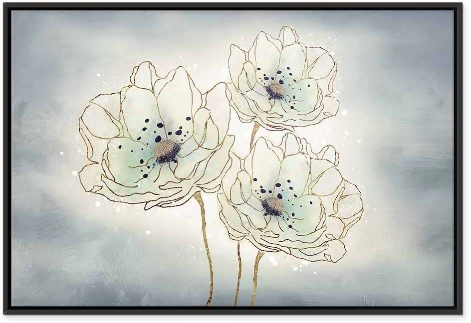 Artgeist Paveikslas - Ocean Flowers (1 Part) Wide