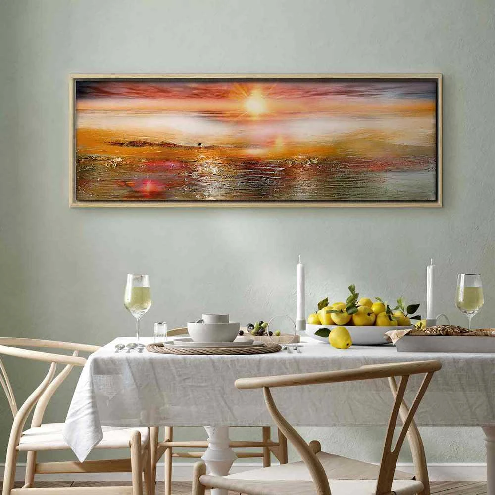Artgeist Paveikslas - Oranžinis Sea