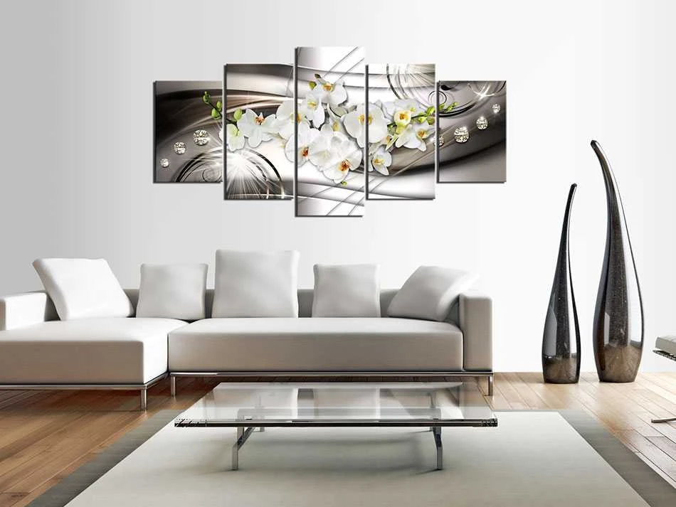 Artgeist Paveikslas - Orchid with Diamonds