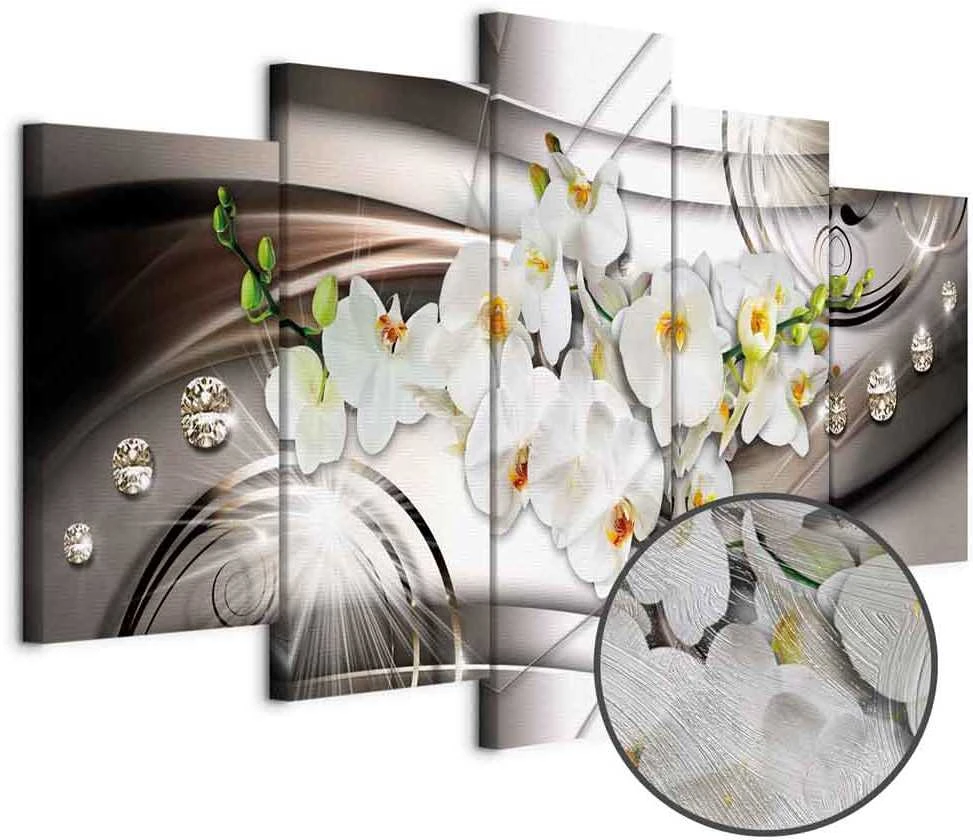 Artgeist Paveikslas - Orchid with Diamonds