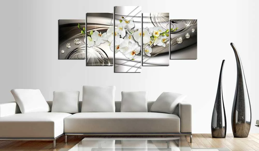 Artgeist Paveikslas - Orchid with Diamonds