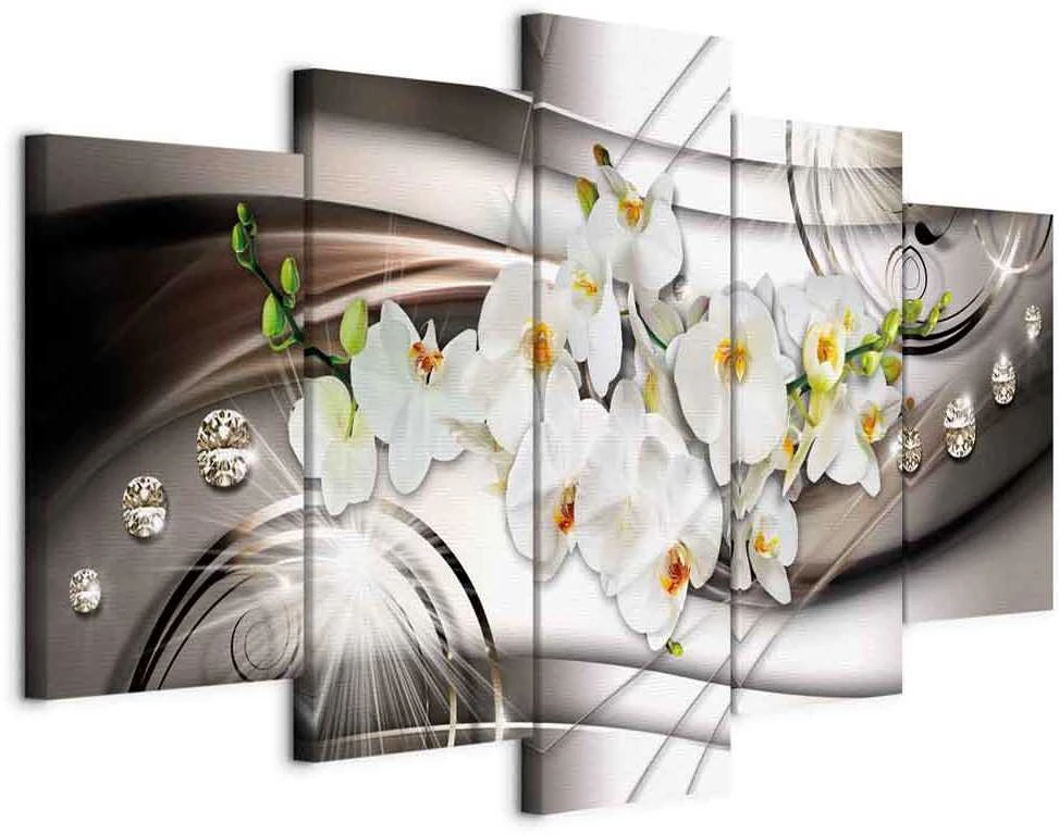 Artgeist Paveikslas - Orchid with Diamonds