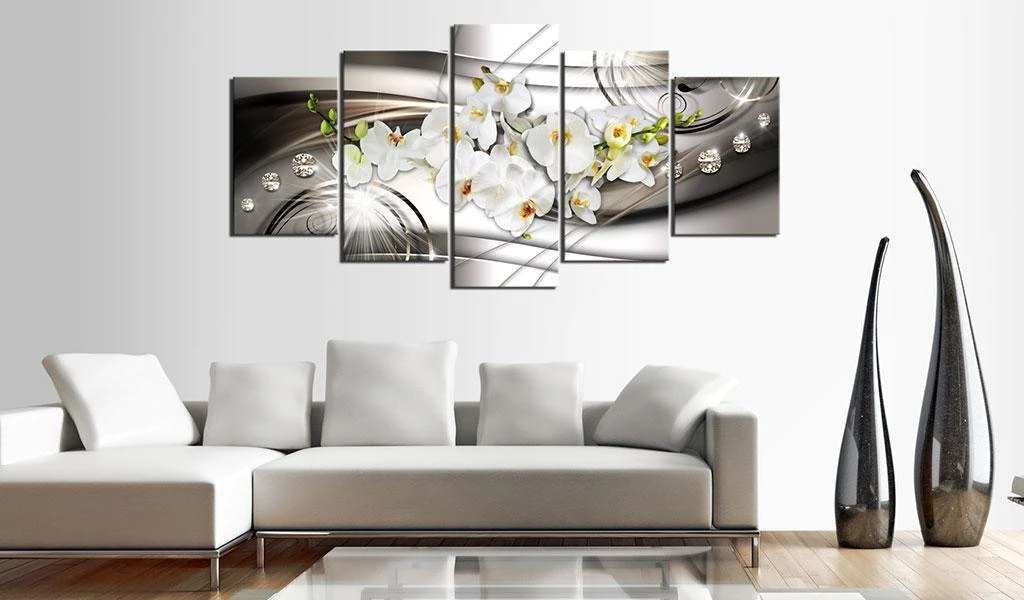 Artgeist Paveikslas - Orchid with Diamonds