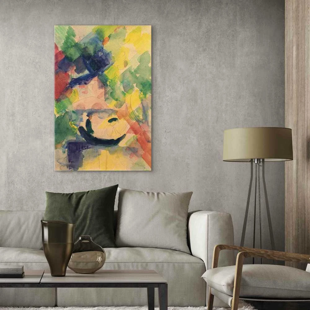 Artgeist Paveikslas - Paar im Nachen (August Macke)