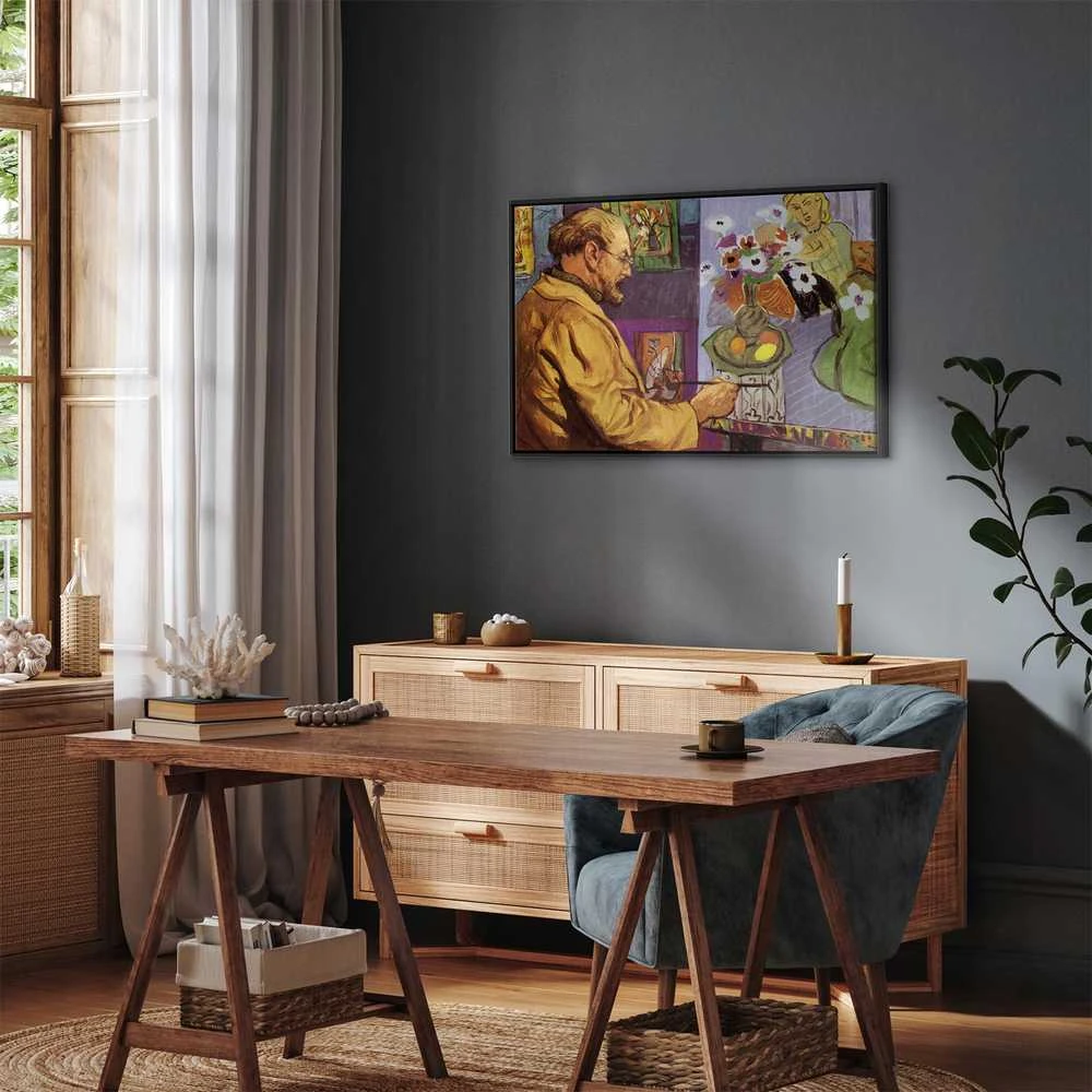 Artgeist Paveikslas - Painting by Henri Matisse (colour lithograph)