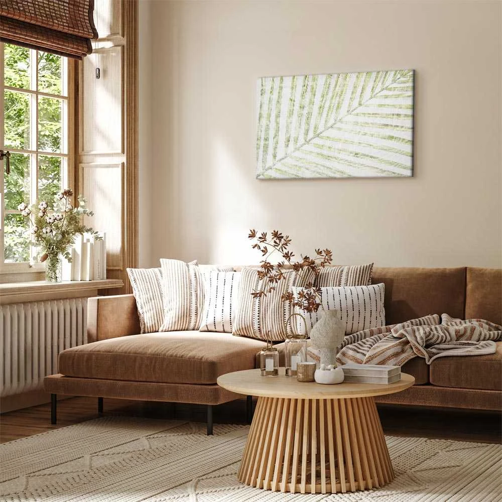 Artgeist Paveikslas - Palm Leaf (1 Part) Wide