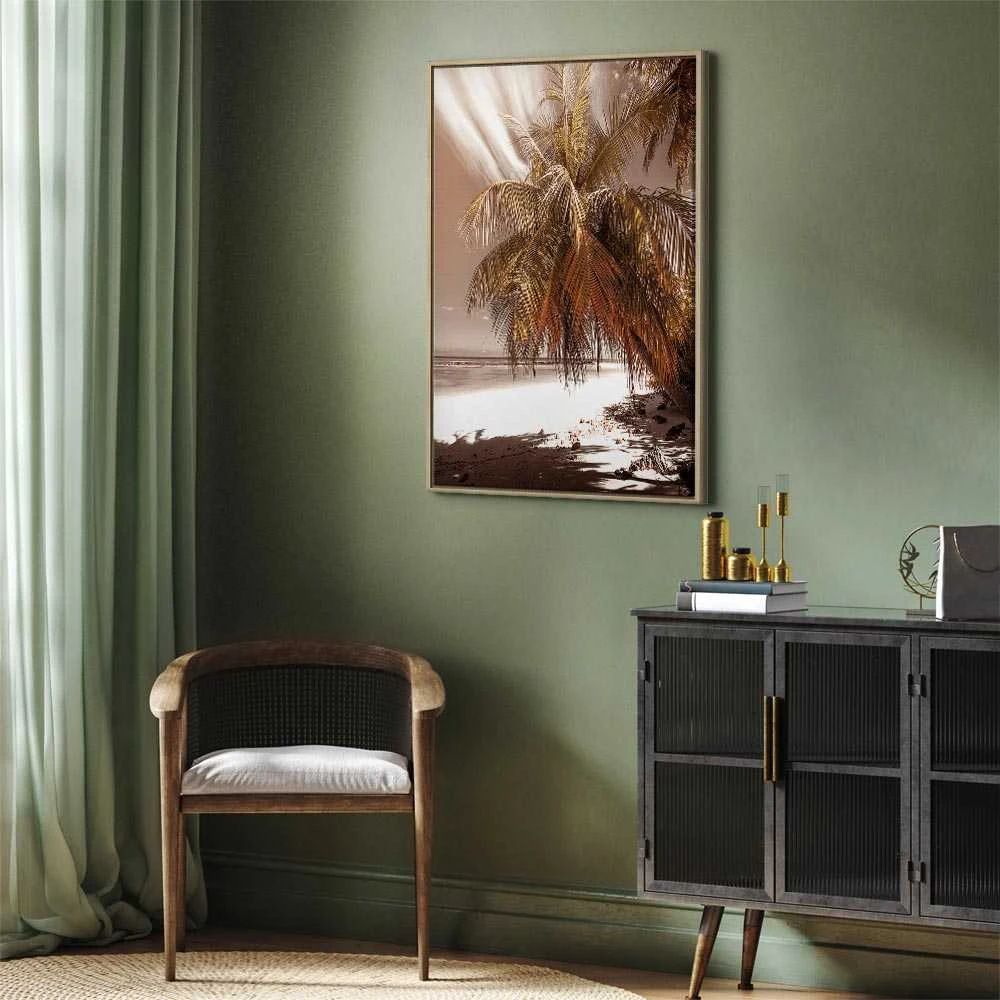 Artgeist Paveikslas - Palm Shadow (1 Part) Vertical