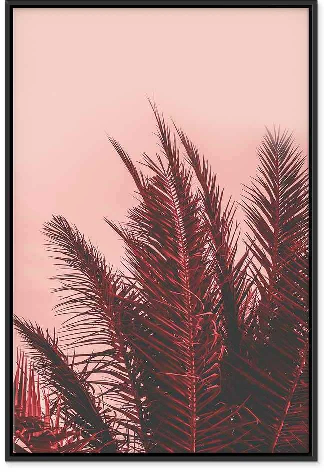 Artgeist Paveikslas - Palm Trees at Sunset (1 Part) Vertical