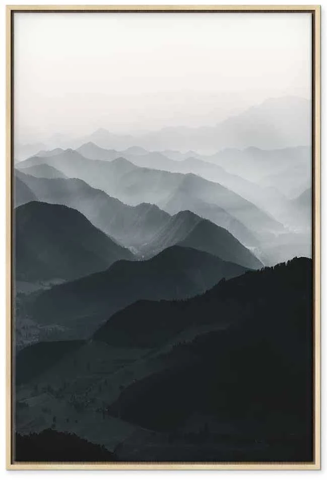 Artgeist Paveikslas - Parallel Ridges (1 Part) Vertical