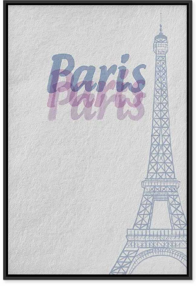 Artgeist Paveikslas - Paris in Watercolours (1 Part) Vertical
