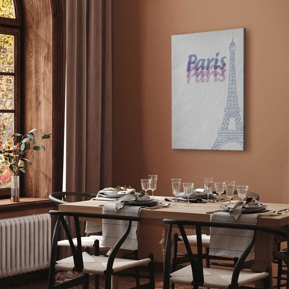 Artgeist Paveikslas - Paris in Watercolours (1 Part) Vertical