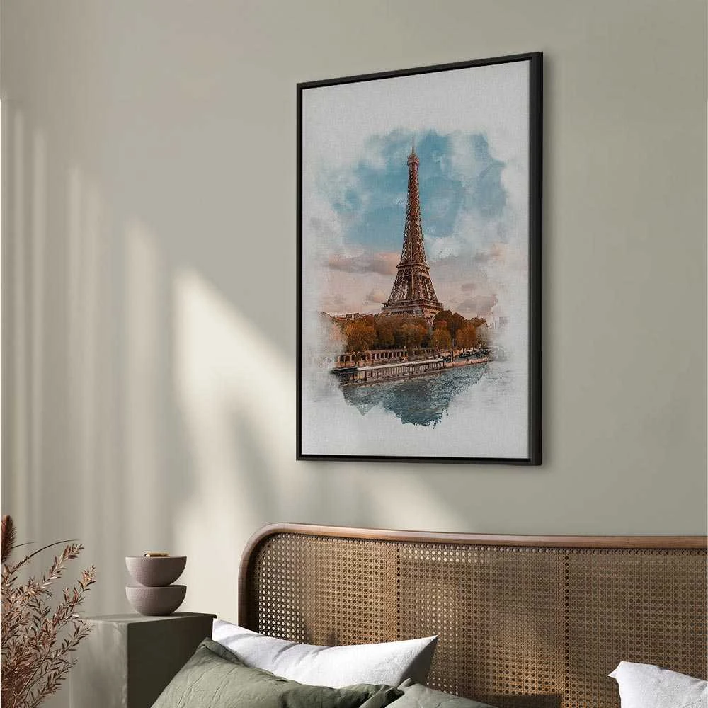 Artgeist Paveikslas - Paris View (1 Part) Vertical