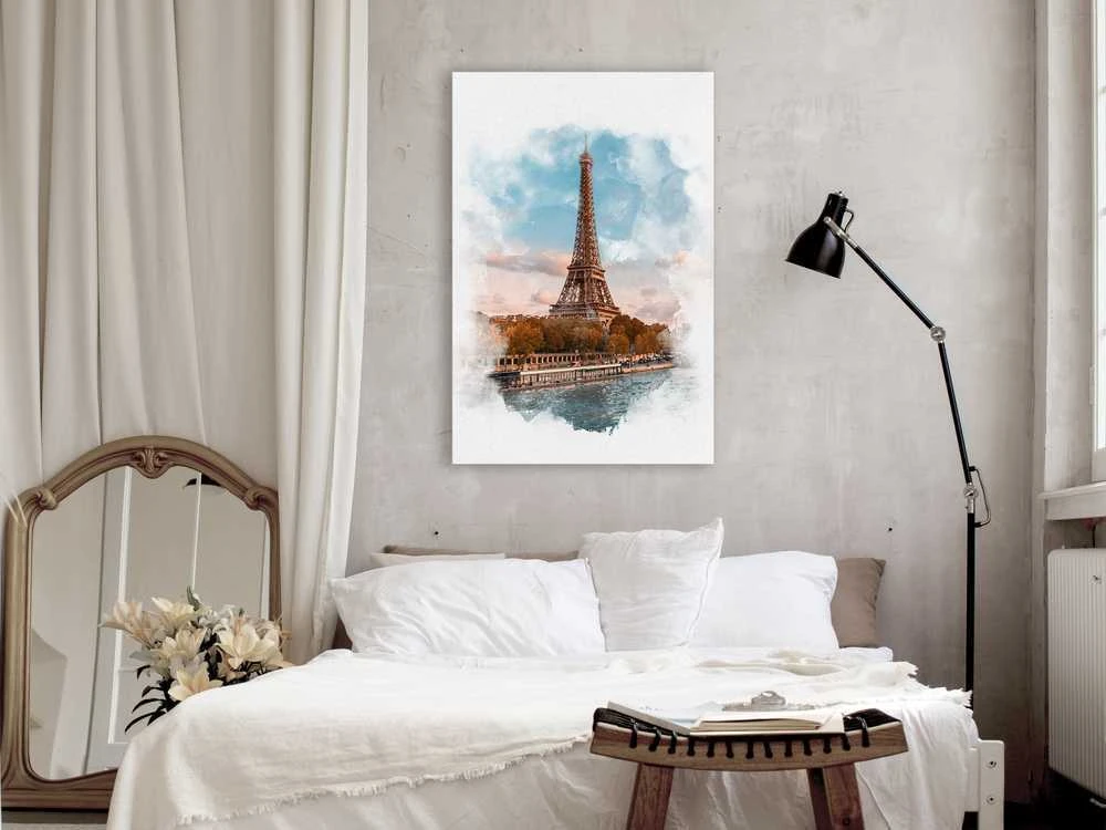 Artgeist Paveikslas - Paris View (1 Part) Vertical