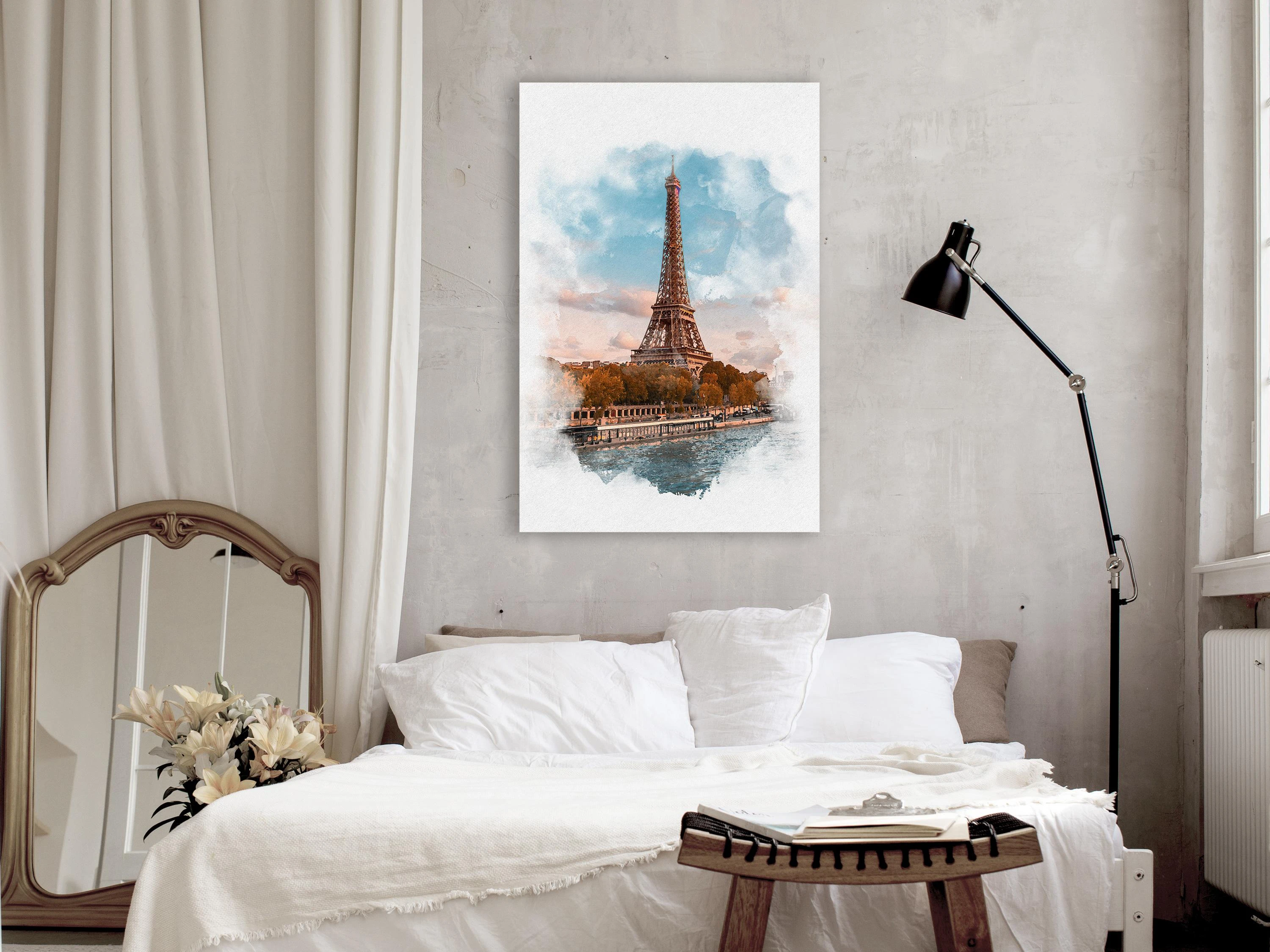 Artgeist Paveikslas - Paris View (1 Part) Vertical