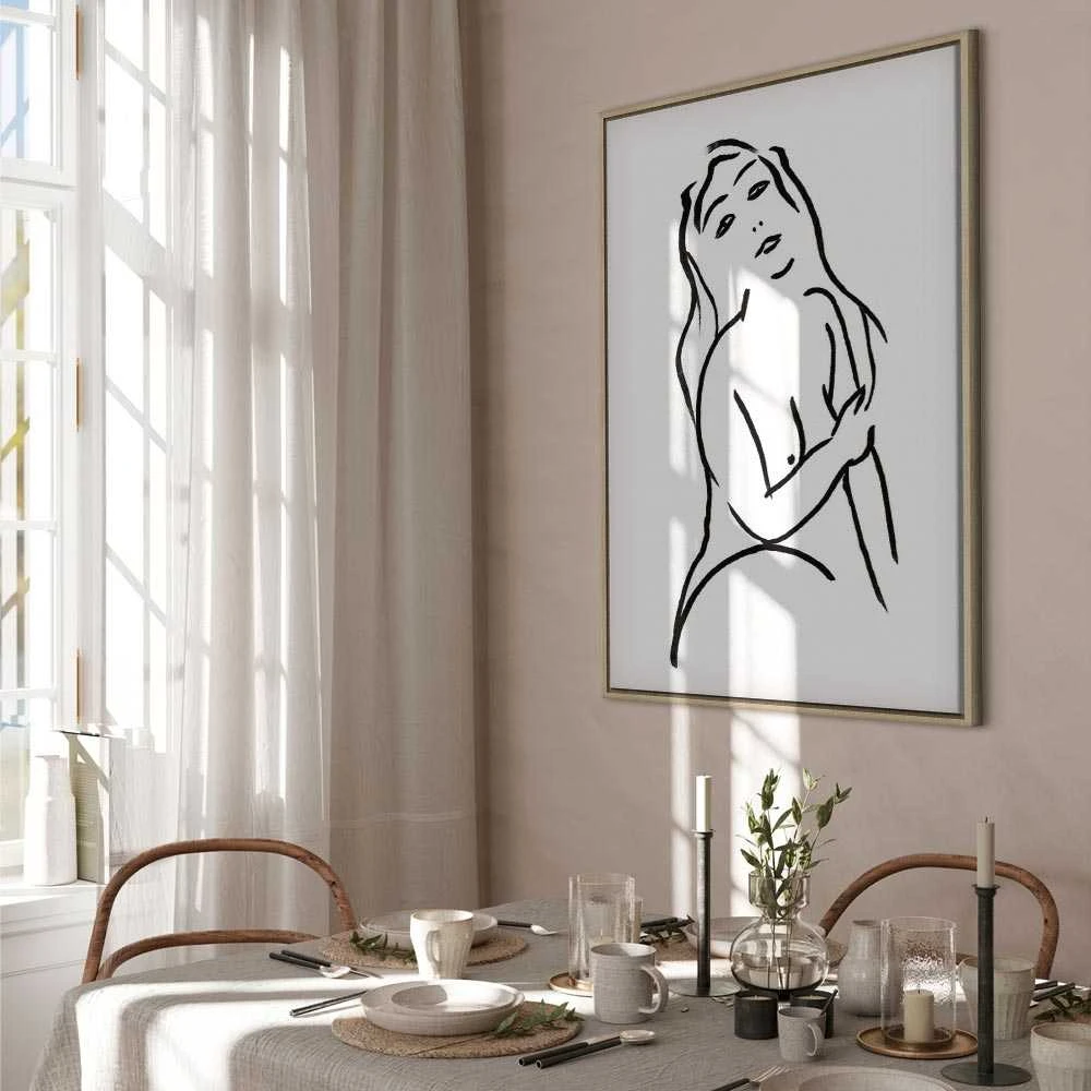 Artgeist Paveikslas - Passionate Touch (1 Part) Vertical