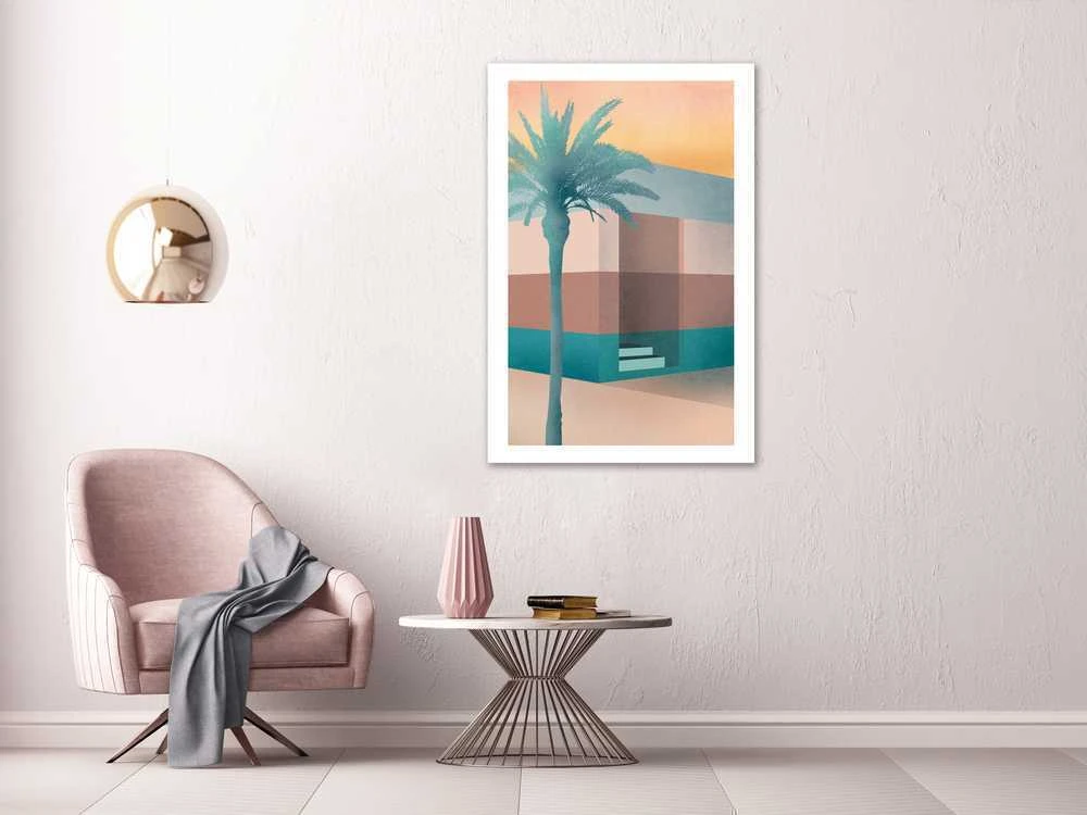 Artgeist Paveikslas - Pastel Alley (1 Part) Vertical