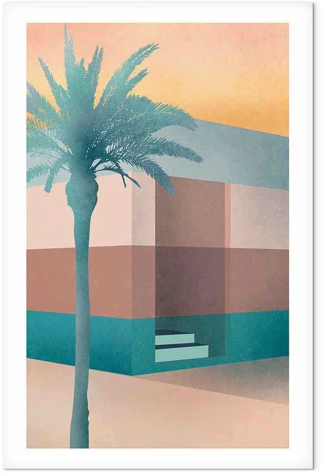 Artgeist Paveikslas - Pastel Alley (1 Part) Vertical