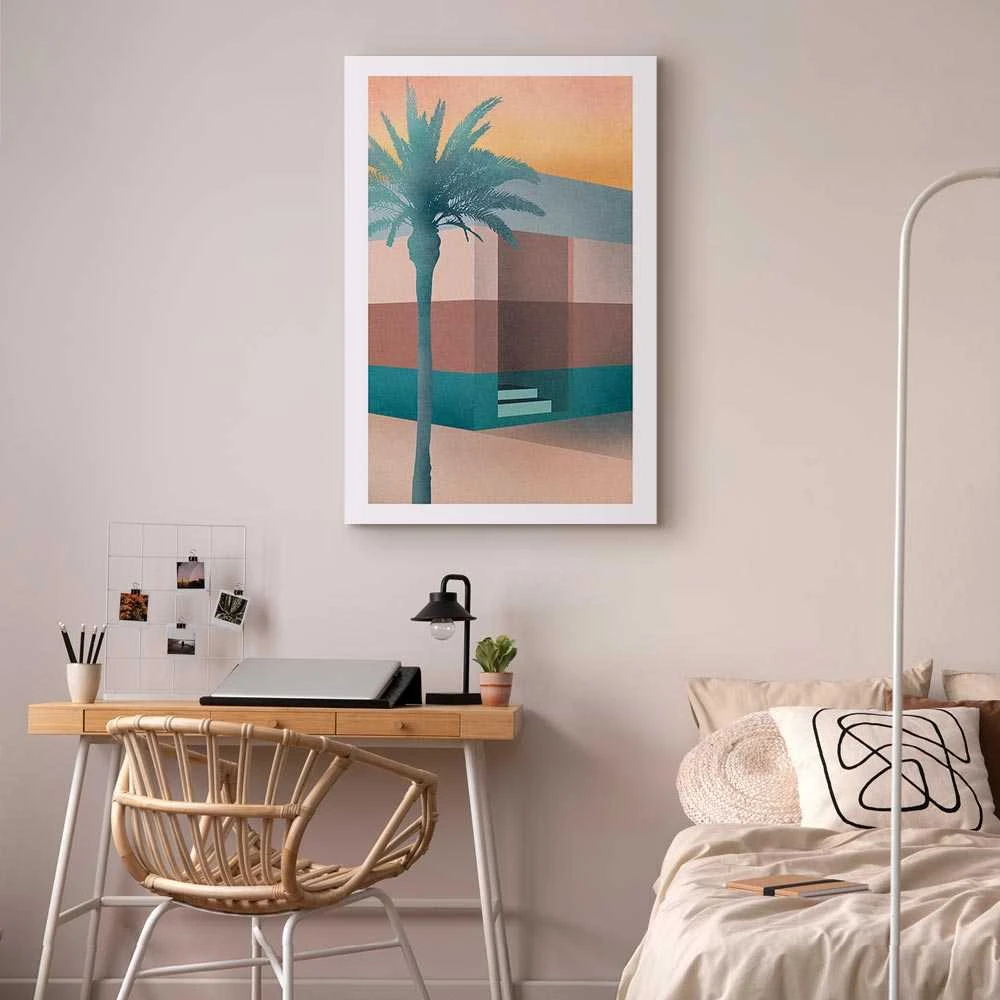 Artgeist Paveikslas - Pastel Alley (1 Part) Vertical