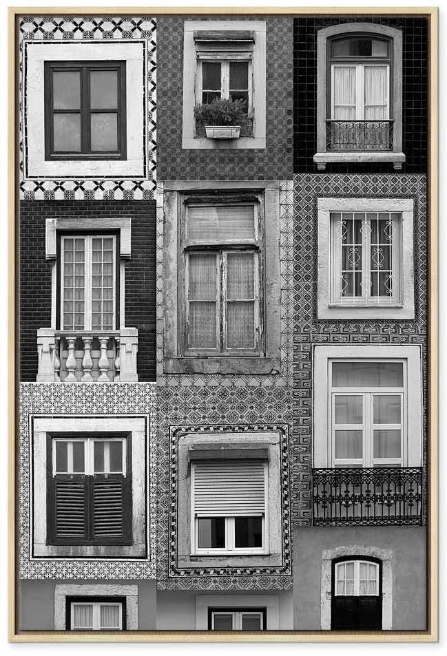 Artgeist Paveikslas - Patterned Windows (1 Part) Vertical