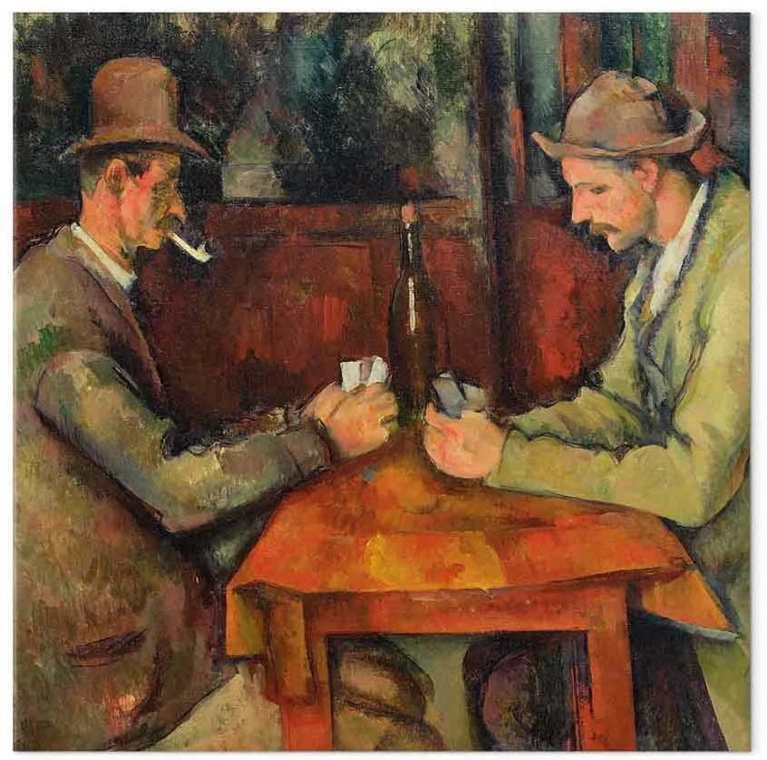 Artgeist Paveikslas - Paul Cézanne – The Card Players