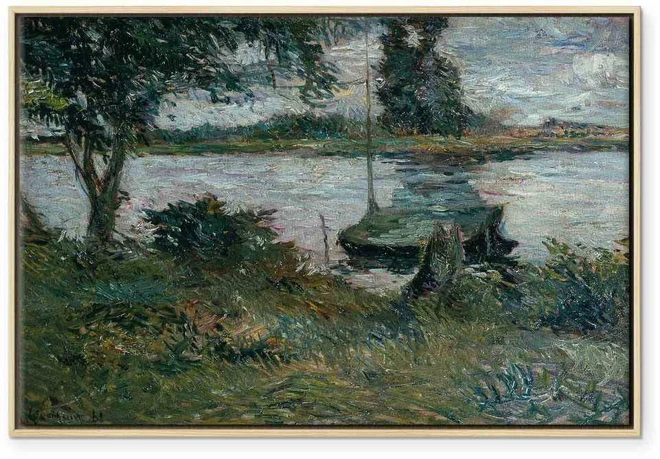 Artgeist Paveikslas - Paul Gauguin – Flußufer