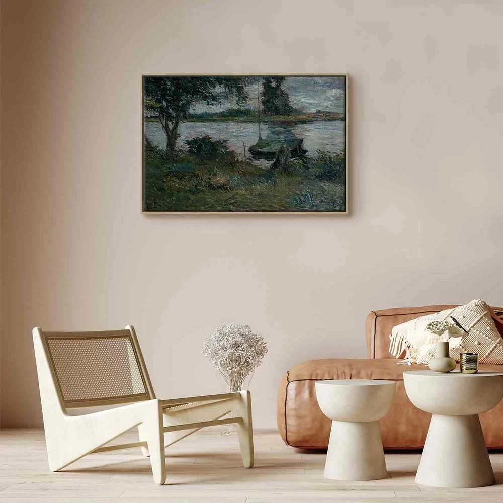 Artgeist Paveikslas - Paul Gauguin – Flußufer