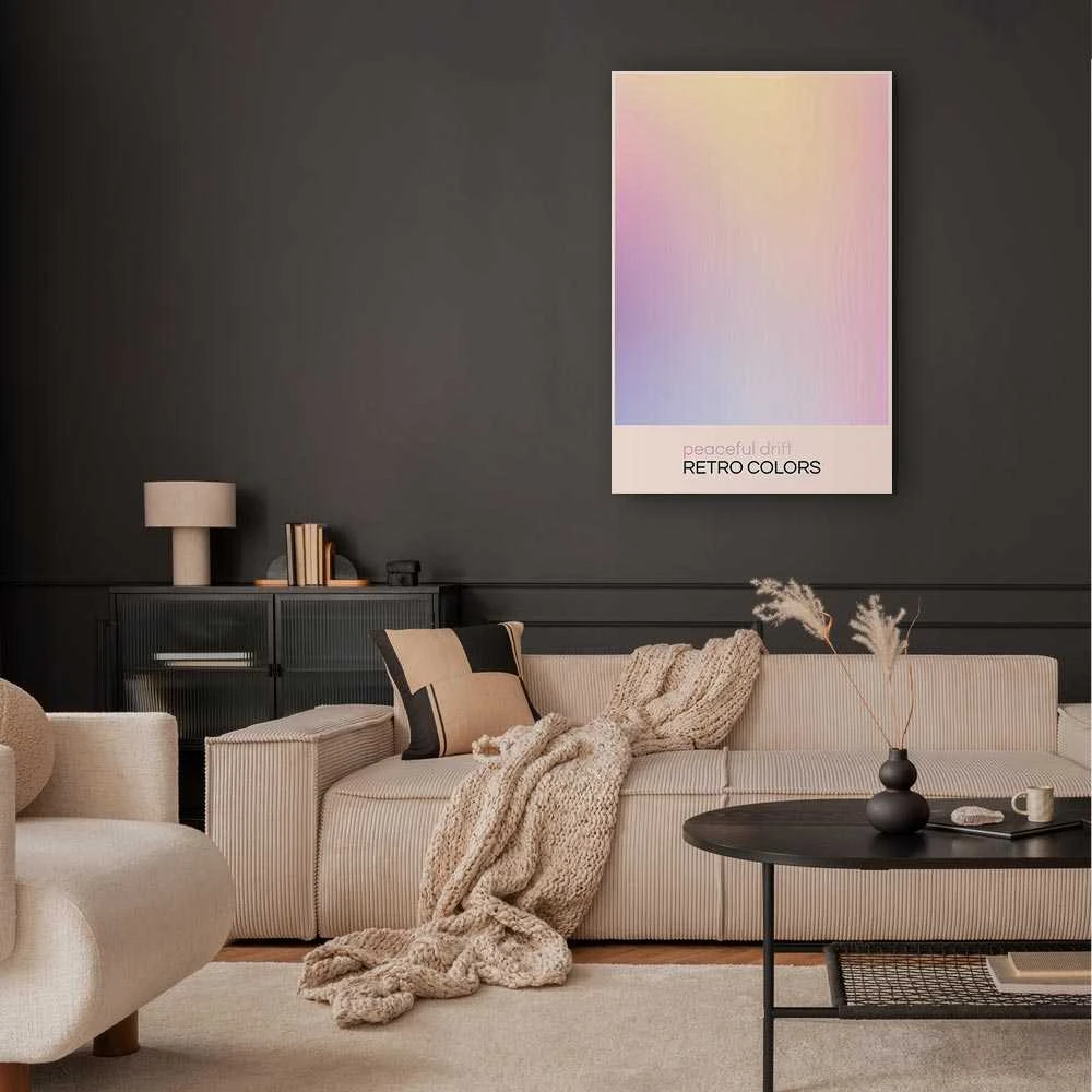 Artgeist Paveikslas - Peaceful Drift - Delicate Pastel Shades Creating a Harmonious Whole
