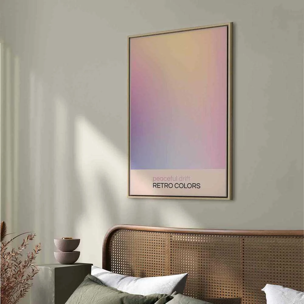 Artgeist Paveikslas - Peaceful Drift - Delicate Pastel Shades Creating a Harmonious Whole