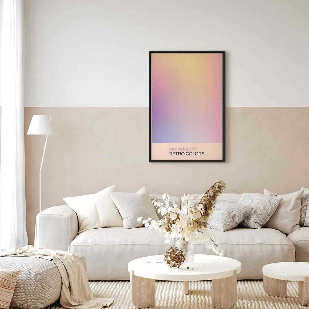 Artgeist Paveikslas - Peaceful Drift - Delicate Pastel Shades Creating a Harmonious Whole