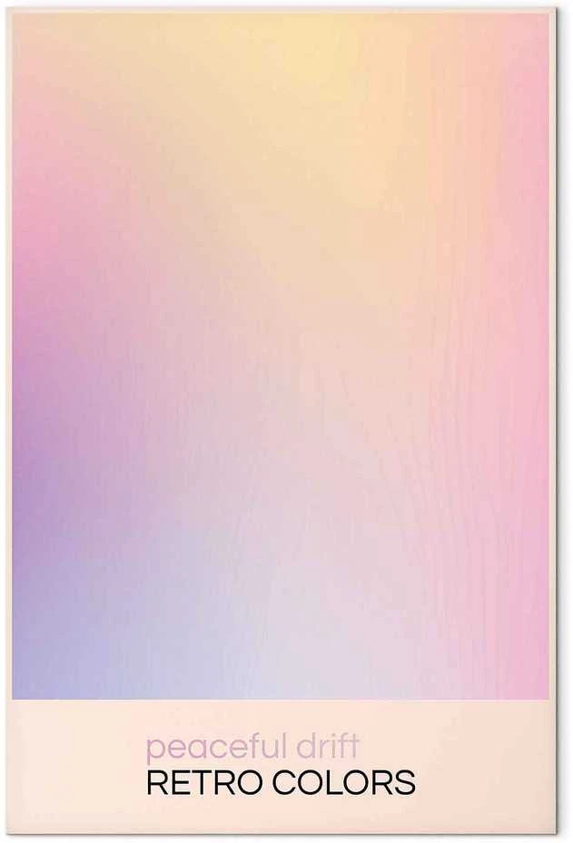 Artgeist Paveikslas - Peaceful Drift - Delicate Pastel Shades Creating a Harmonious Whole