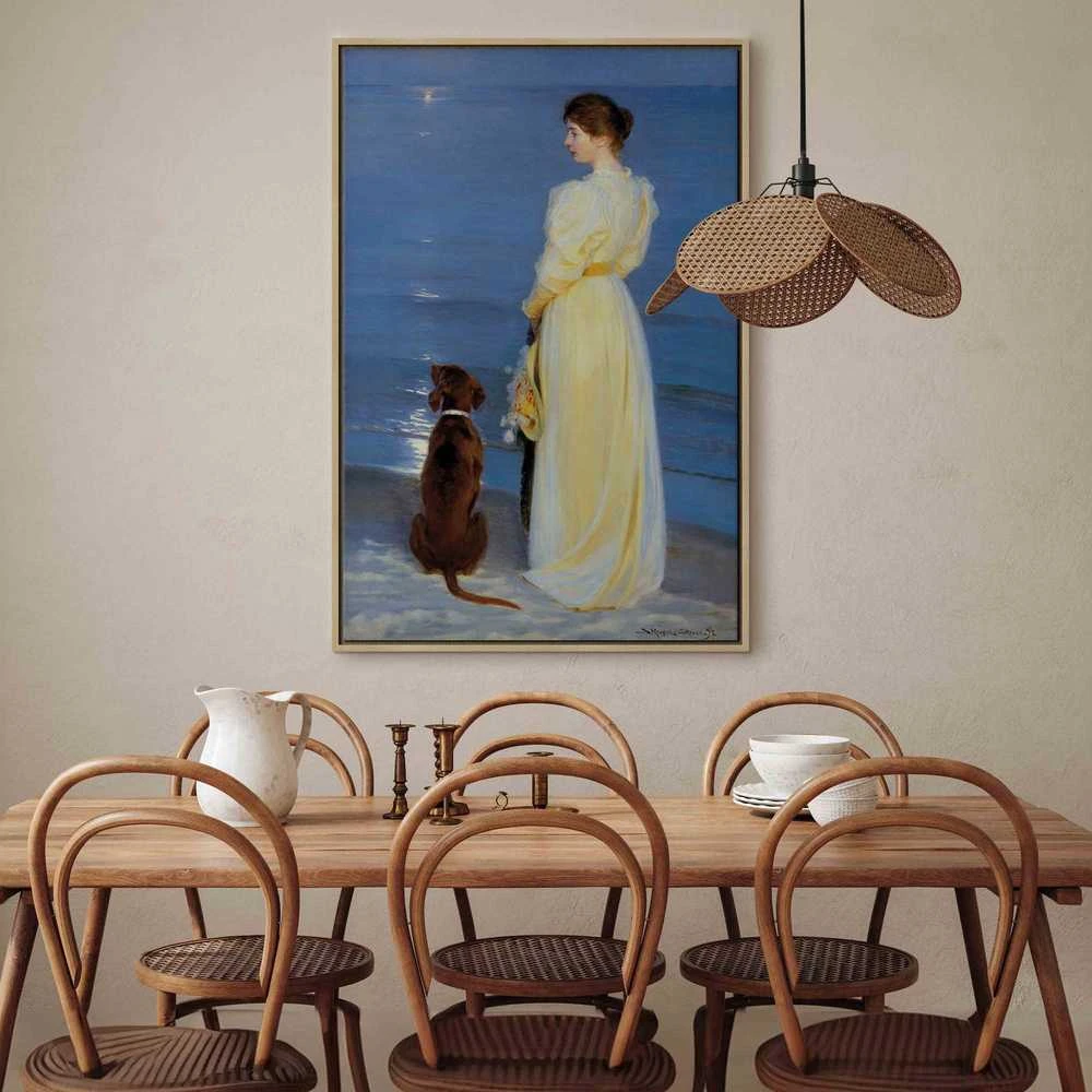 Artgeist Paveikslas - Peder Severin Kroyer – Summer Evening in Skagen