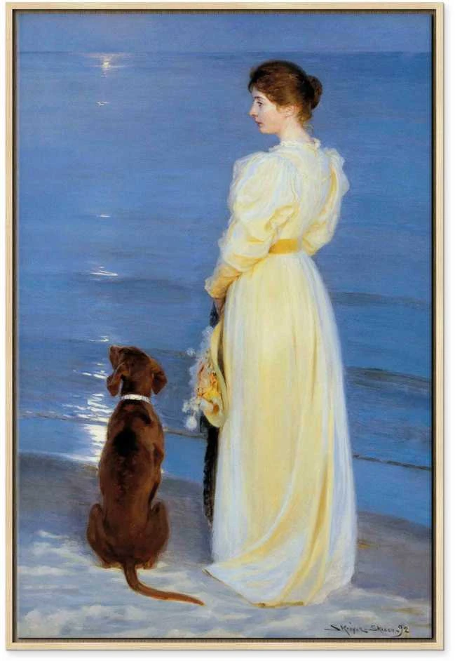 Artgeist Paveikslas - Peder Severin Kroyer – Summer Evening in Skagen