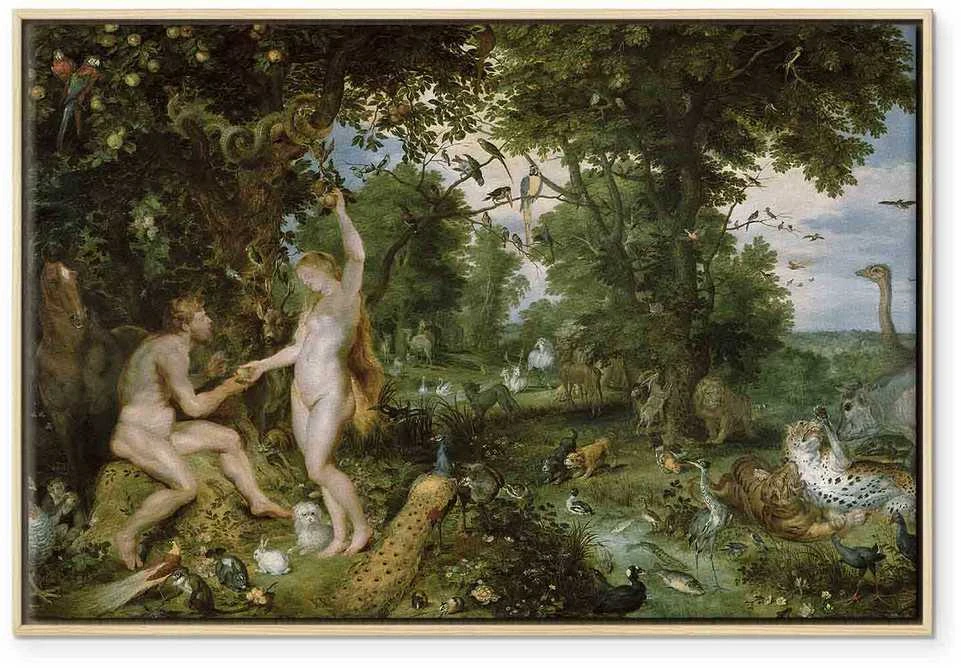 Artgeist Paveikslas - Peter Paul Rubens – The Garden of Eden with the Fall of Man