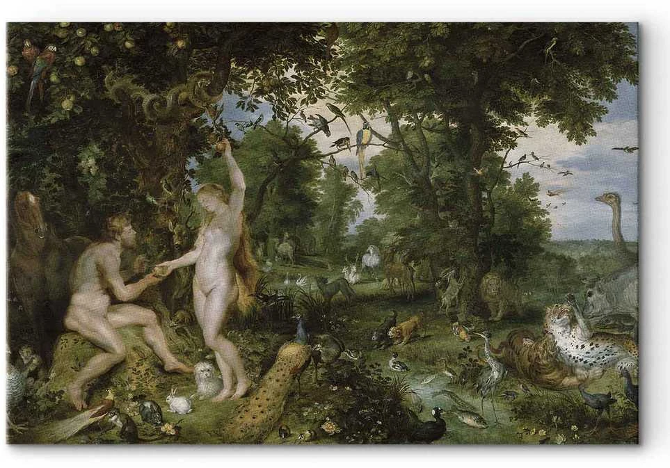 Artgeist Paveikslas - Peter Paul Rubens – The Garden of Eden with the Fall of Man