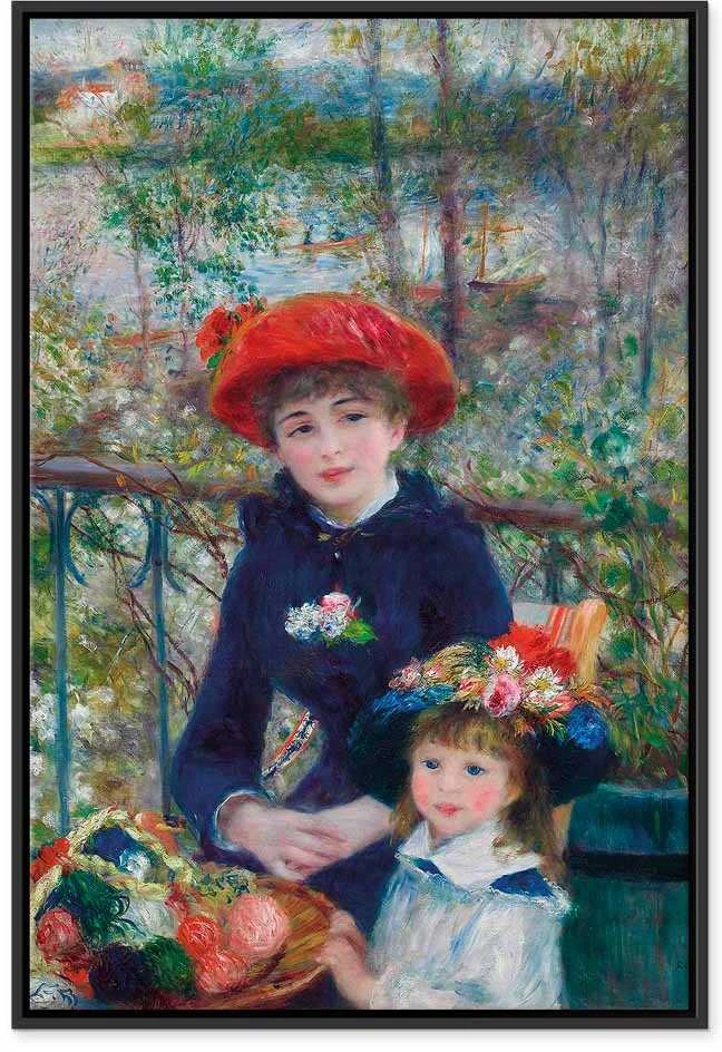 Artgeist Paveikslas - Pierre-Auguste Renoir – Two Sisters (On the Terrace)
