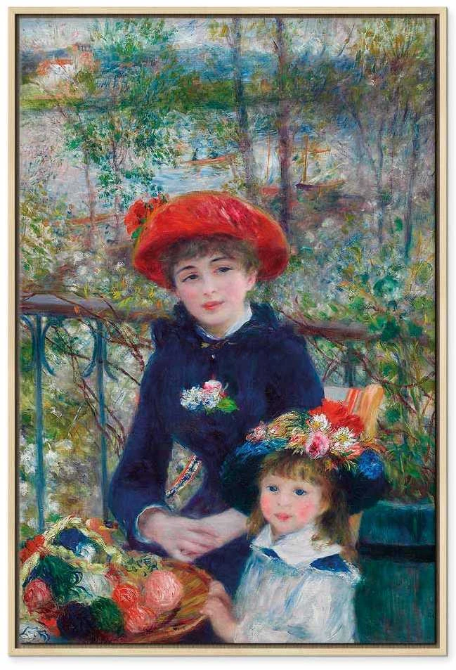 Artgeist Paveikslas - Pierre-Auguste Renoir – Two Sisters (On the Terrace)
