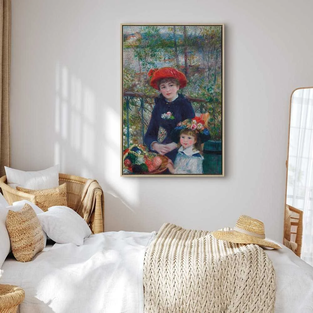 Artgeist Paveikslas - Pierre-Auguste Renoir – Two Sisters (On the Terrace)