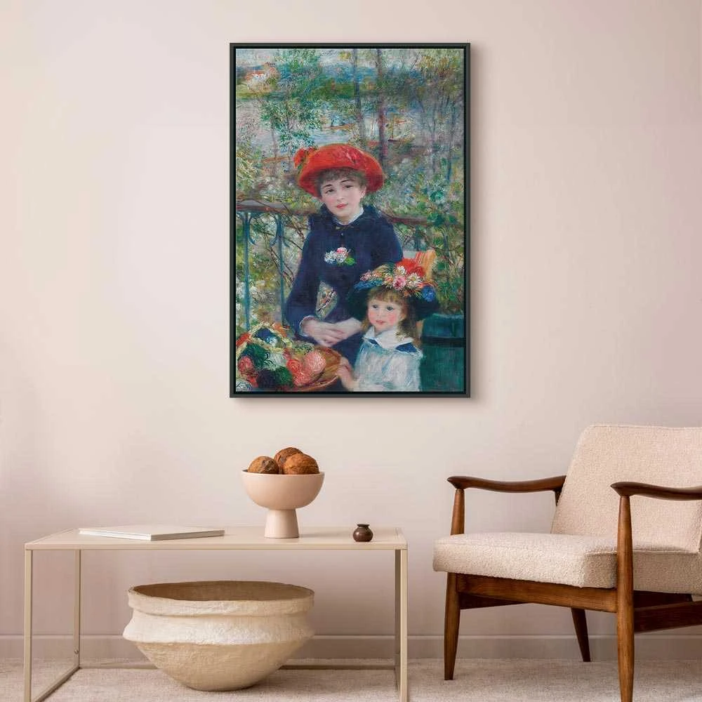 Artgeist Paveikslas - Pierre-Auguste Renoir – Two Sisters (On the Terrace)
