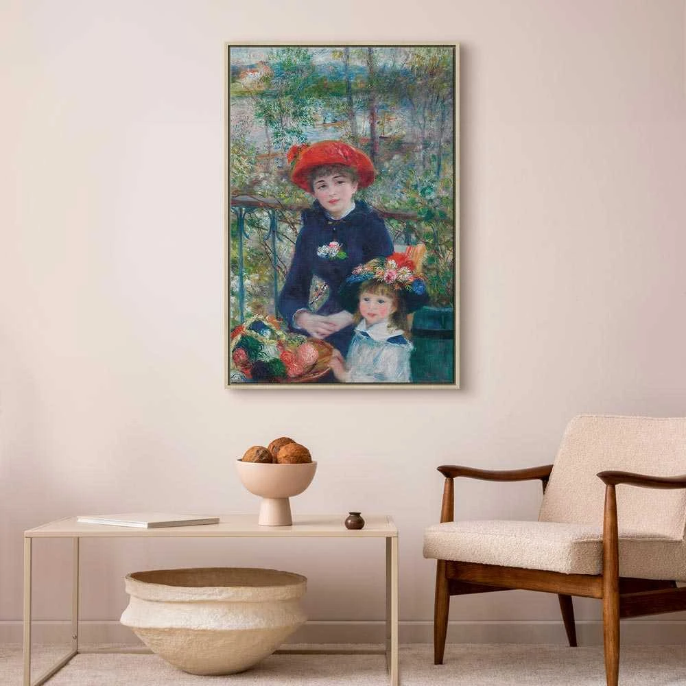 Artgeist Paveikslas - Pierre-Auguste Renoir – Two Sisters (On the Terrace)