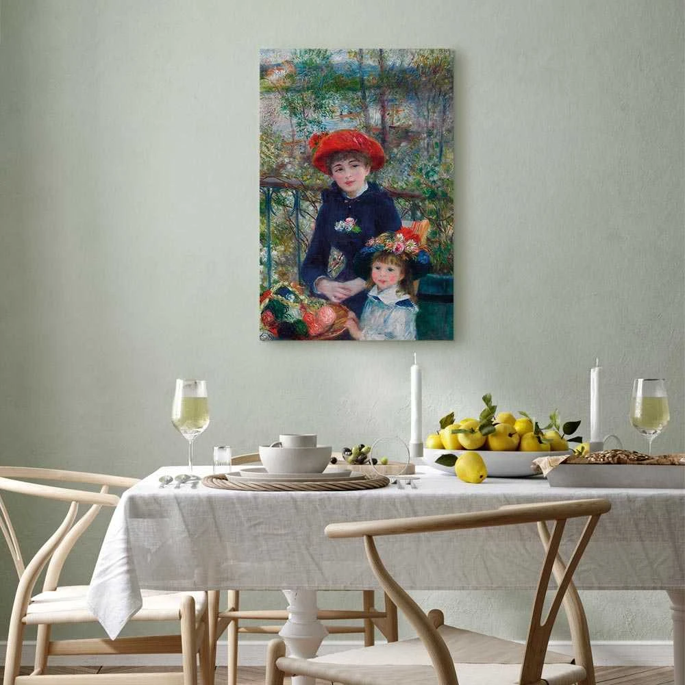 Artgeist Paveikslas - Pierre-Auguste Renoir – Two Sisters (On the Terrace)