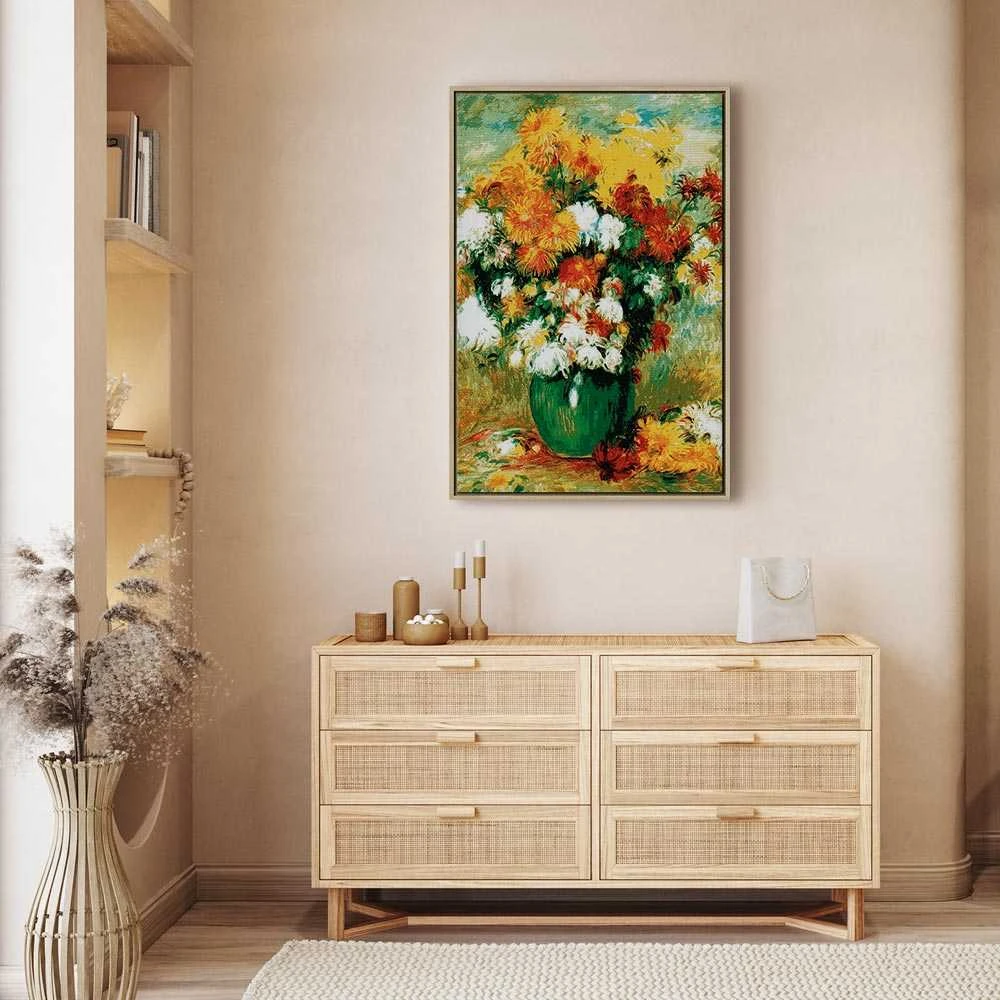 Artgeist Paveikslas - Pierre-Auguste Renoir – Chrysanthemums