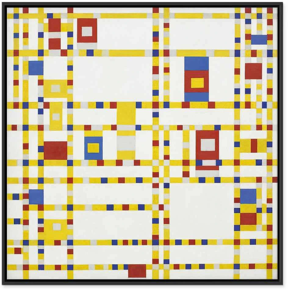 Artgeist Paveikslas - Piet Mondrian – Broadway Boogie Woogie