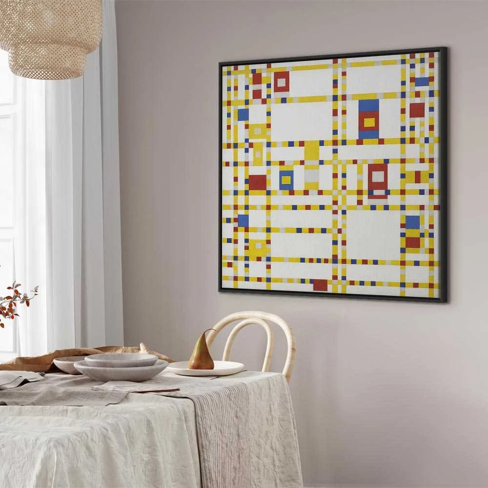 Artgeist Paveikslas - Piet Mondrian – Broadway Boogie Woogie