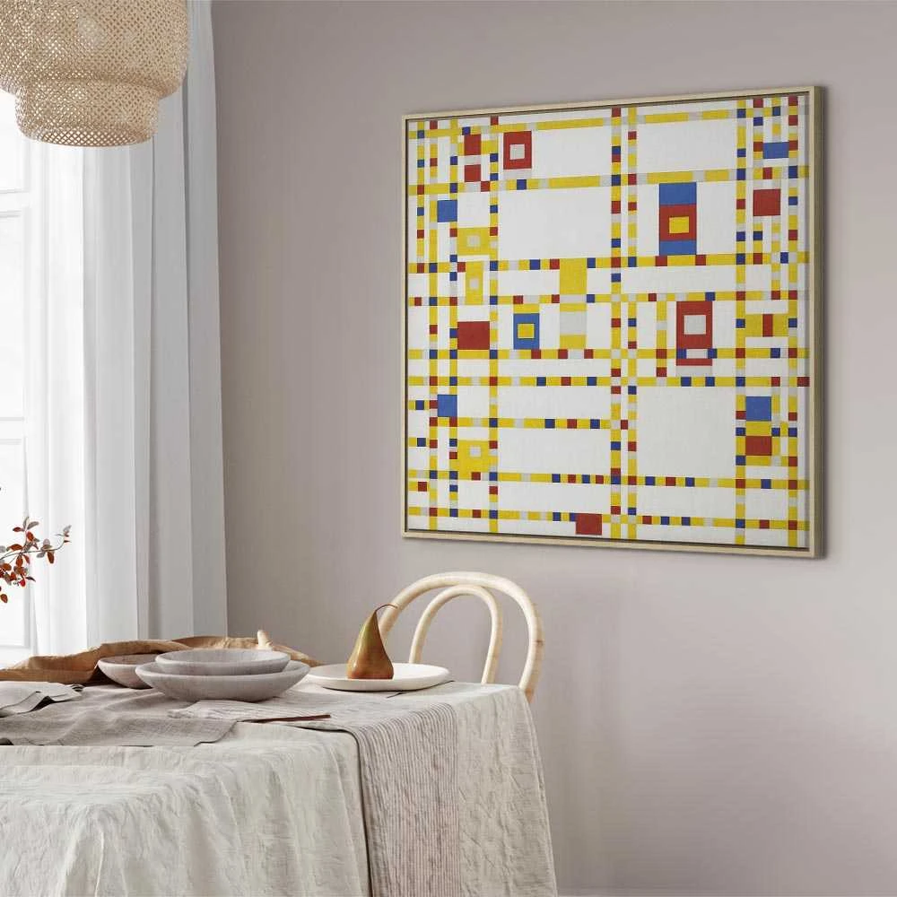 Artgeist Paveikslas - Piet Mondrian – Broadway Boogie Woogie