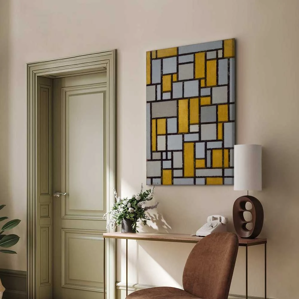 Artgeist Paveikslas - Piet Mondrian – Composition with grid 19