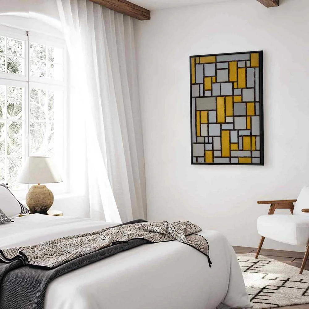 Artgeist Paveikslas - Piet Mondrian – Composition with grid 19