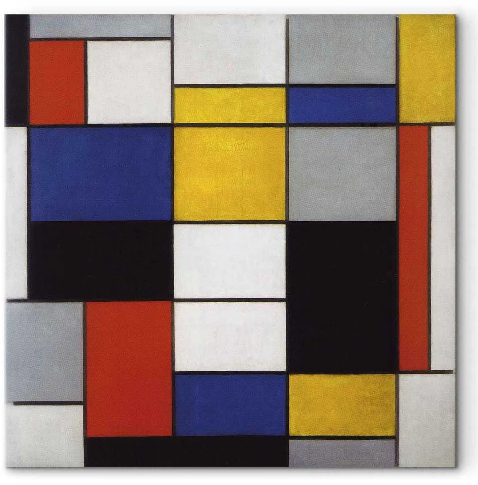 Artgeist Paveikslas - Piet Mondrian – Composition A