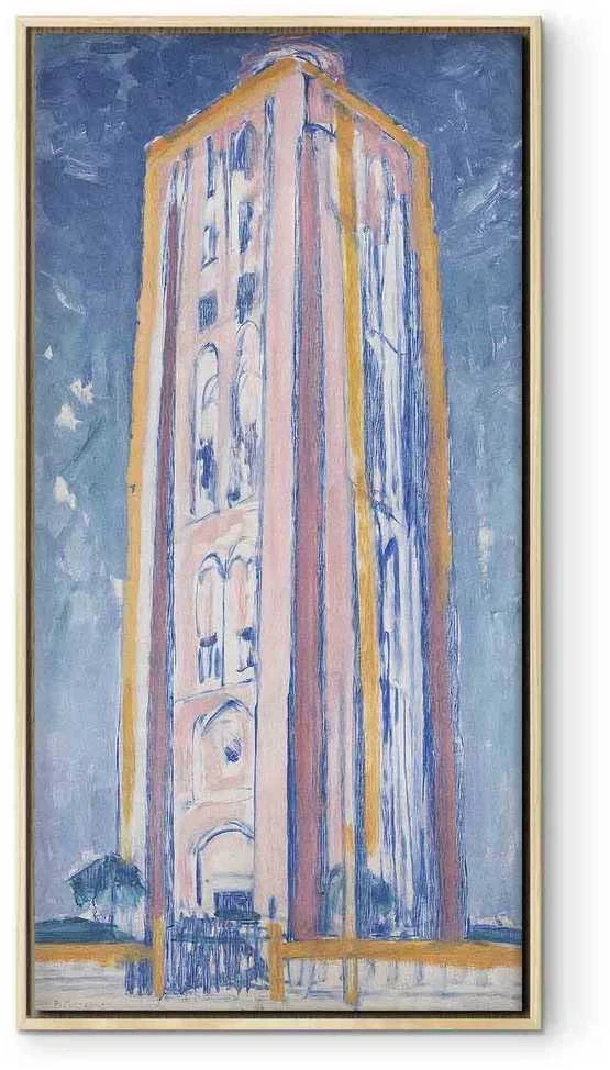 Artgeist Paveikslas - Piet Mondrian – Lighthouse near Westkapelle